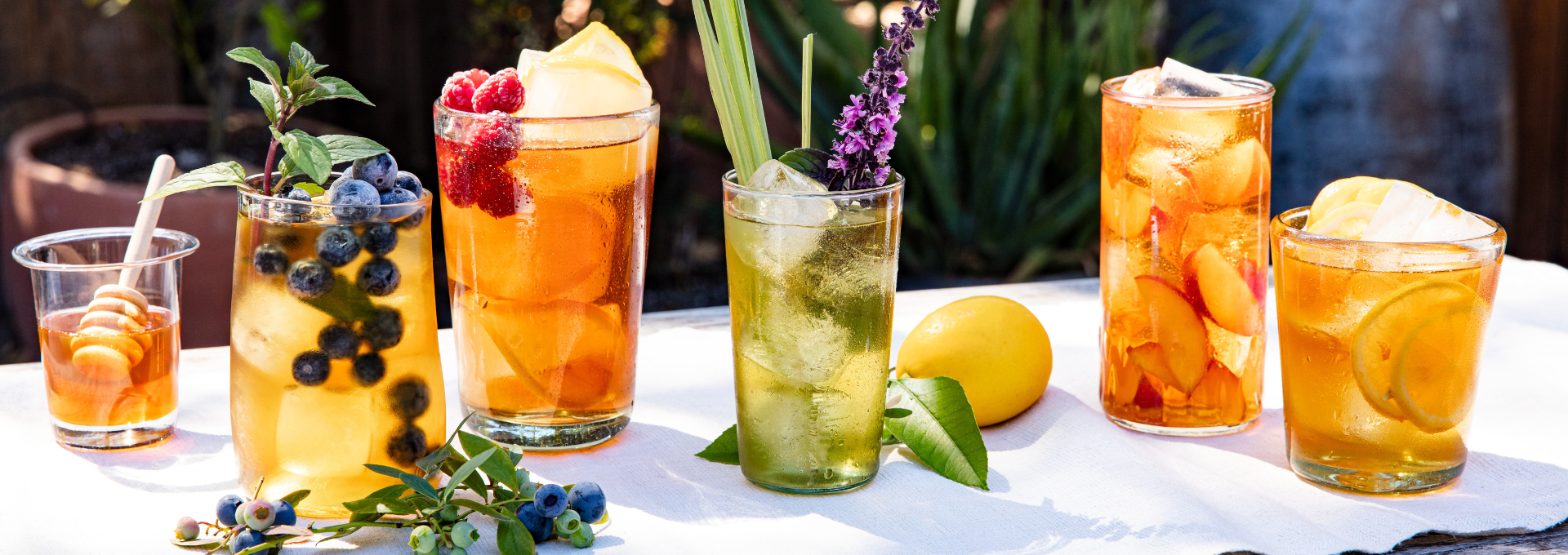 DIY Herbal Tea Sodas