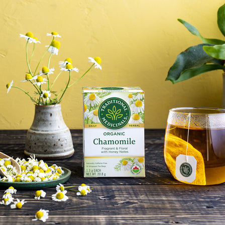 Tisane biologique à la camomille