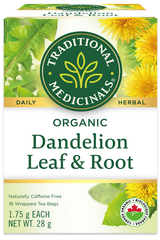 Tisane biologique à la feuille et à la racine de pissenlit