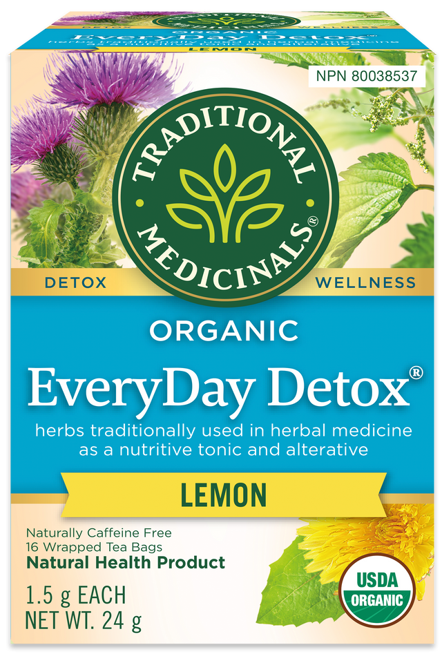 Tisane biologique EveryDay Detox® au citron