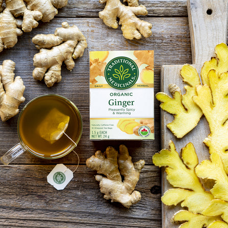 Tisane biologique au gingembre