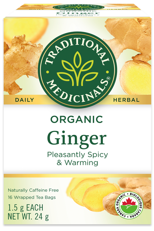 Tisane biologique au gingembre
