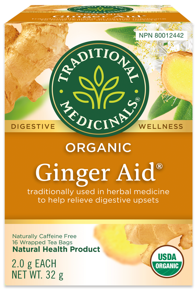Tisane biologique Ginger Aid®