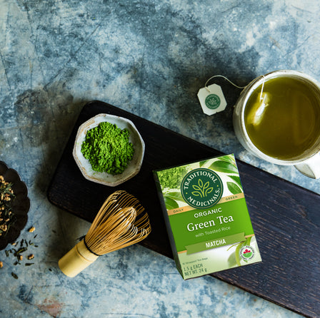 Thé vert biologique matcha
