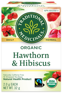 Tisane biologique à l’aubépine et à l’hibiscus View 1