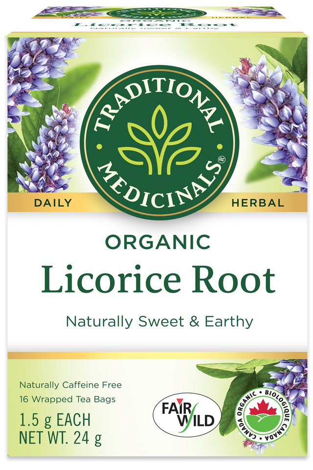 Tisane biologique à la racine de réglisse