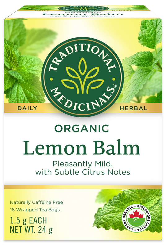 Tisane biologique à la mélisse