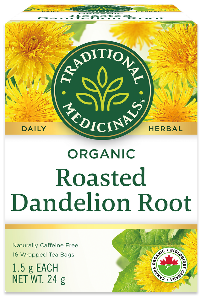 Tisane biologique à la racine de pissenlit torréfiée