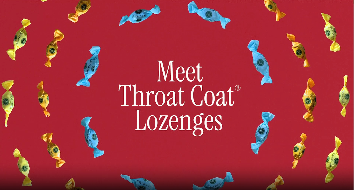 Meet Throat Coat Lozenges.
