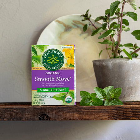 Tisane biologique Smooth Move® à la menthe poivrée