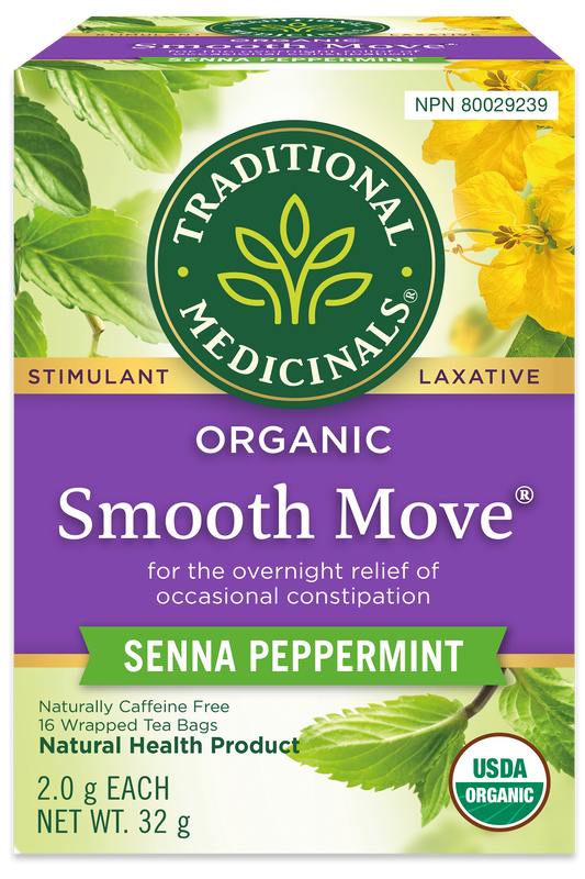 Tisane biologique Smooth Move® à la menthe poivrée
