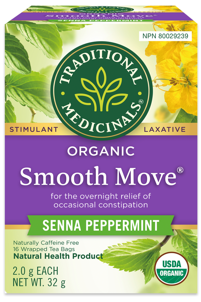 Tisane biologique Smooth Move® à la menthe poivrée