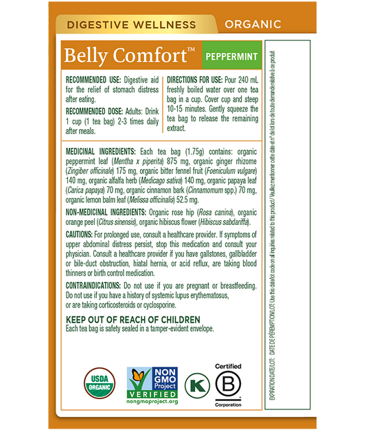 Organic Belly Comfort™ Peppermint Tea