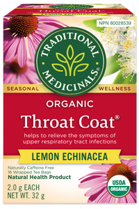 Tisane biologique Throat Coat® à l’échinacée et au citron View 1