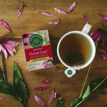 Tisane biologique Throat Coat® à l’échinacée et au citron