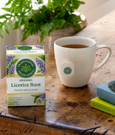 Tisane biologique à la racine de réglisse